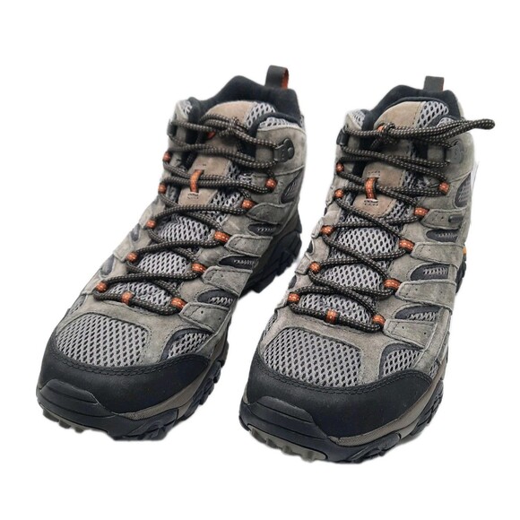 Men Merrell Moab 2 Mid WP Waterproof Charcoal Leather Hiking Boot J06053 NEW  10 - Picture 1 of 10